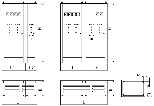 Щиты серии РУВ с совмещёнными вводами